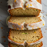 Zucchini Bread with Orange Cream Cheese Glaze