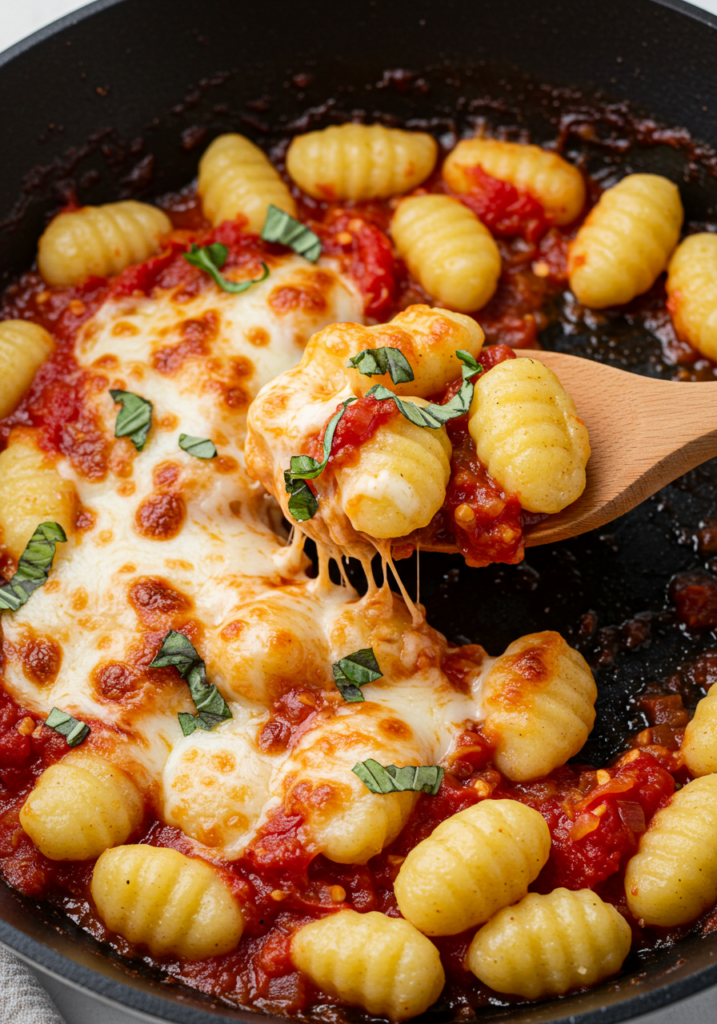 Easy Gnocchi and Tomato Bake