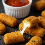 Crispy Fried Mozzarella Cheese Bites