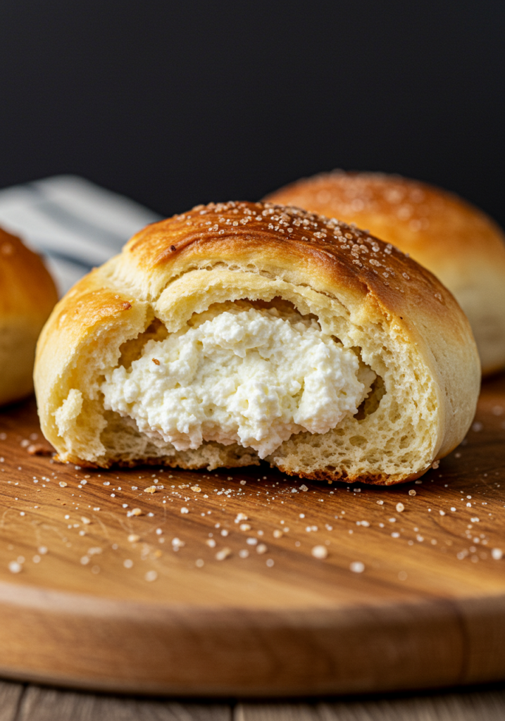 Quick Cottage Cheese Rolls