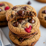 Raspberry Chocolate Chip Cookies