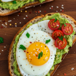 California-Style Fried Egg Avocado Toast