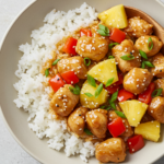 Sweet and Savory Pineapple Chicken and Rice