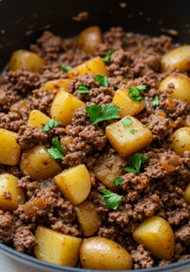 Ground Beef and Potatoes