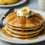 Fluffy Brown Sugar Banana Pancakes