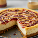 Peanut Butter and Jelly Cheesecake