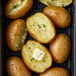 Air fryer baked potatoes