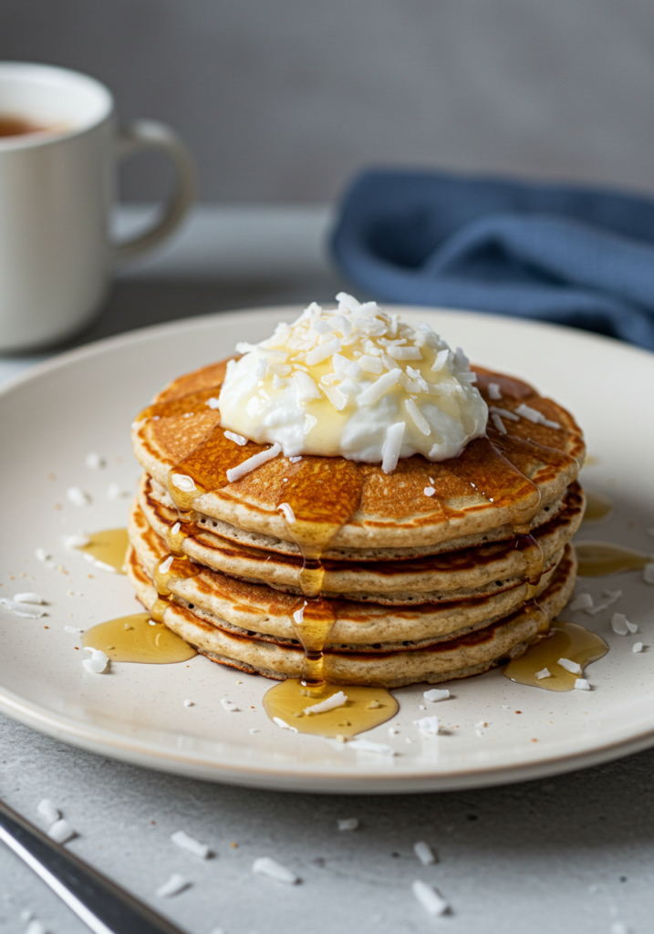 Healthy Coconut Pancakes