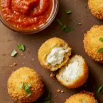 Fried Ricotta with Spicy Marinara