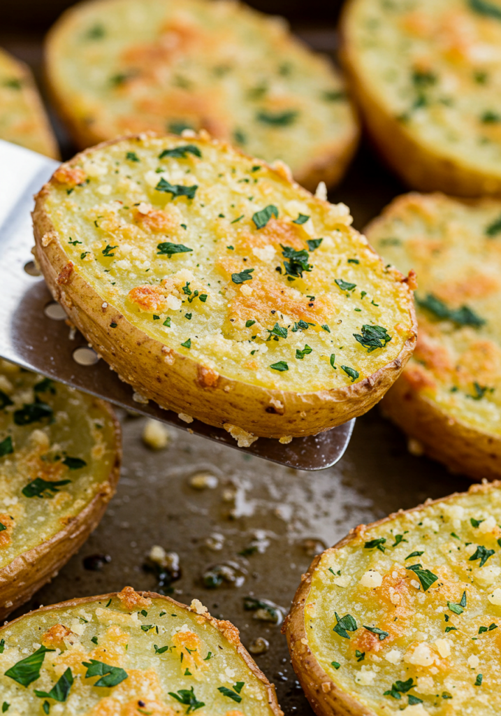 Crispy Parmesan Potatoes