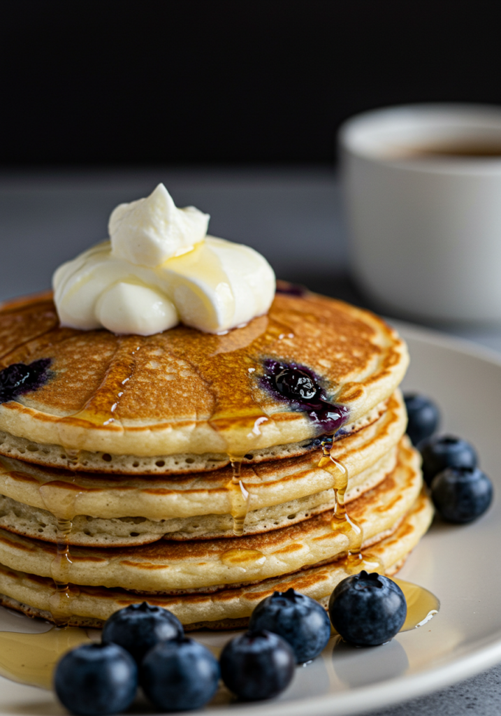 Buttermilk Blueberry Pancakes