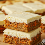 Carrot Cake Cheesecake Bars