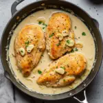 Irish Chicken in Garlic Cream Sauce