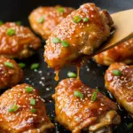 Skillet Bang Bang Chicken Thighs