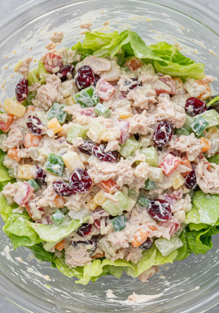Healthy Cranberry Tuna Salad